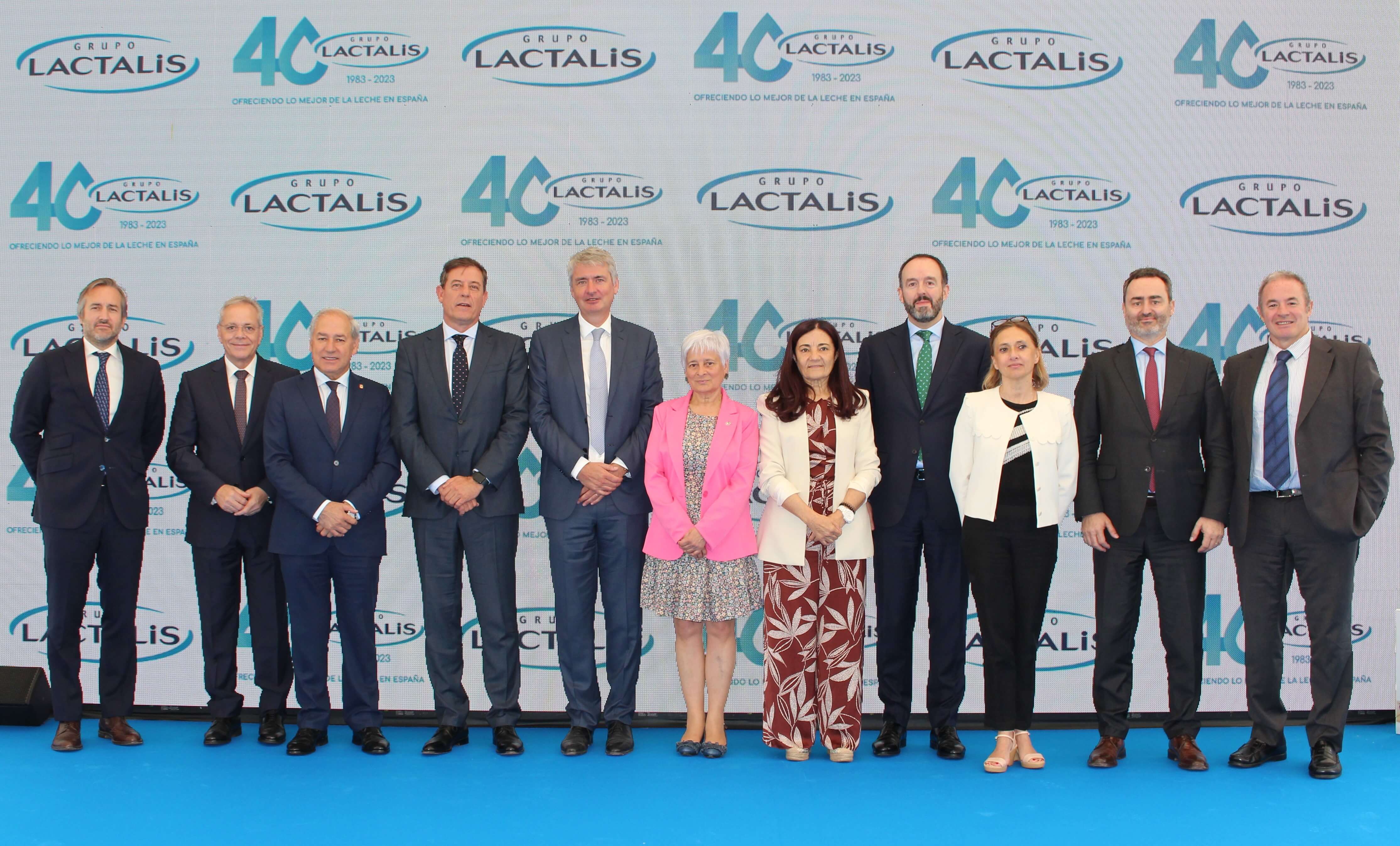 Grupo Lactalis celebra sus 40 años en España reiterando su pasión por la leche y su compromiso con la innovación, la calidad, los territorios y las personas