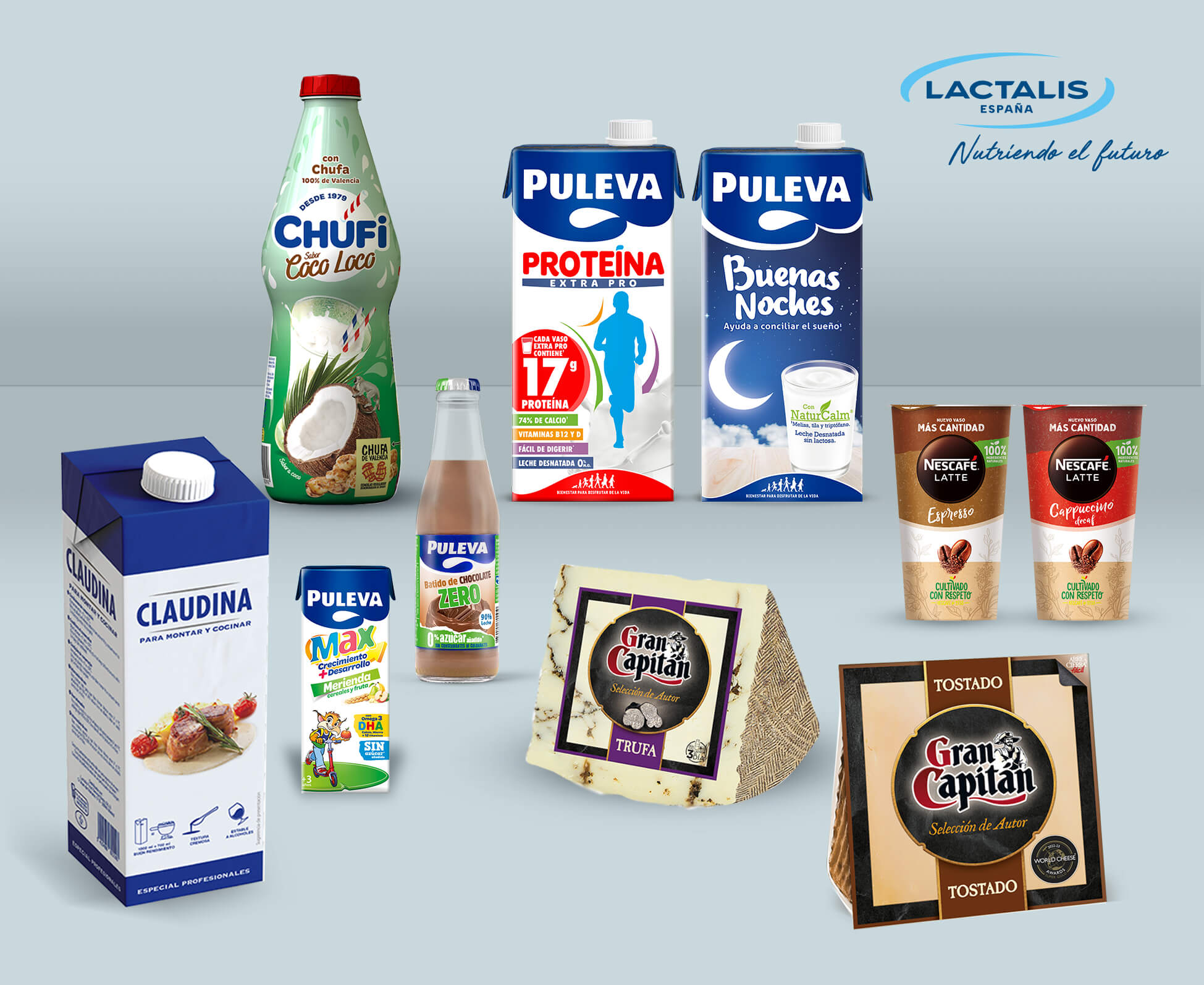 Lactalis España ofrece más de un millar de alimentos lácteos con un denominador común: alto valor nutricional y calidad, seguridad alimentaria y accesibilidad