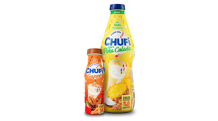 Chufi presenta sus novedades para este verano: Chufi Piña Colada y Chufi Frappé 250 ml