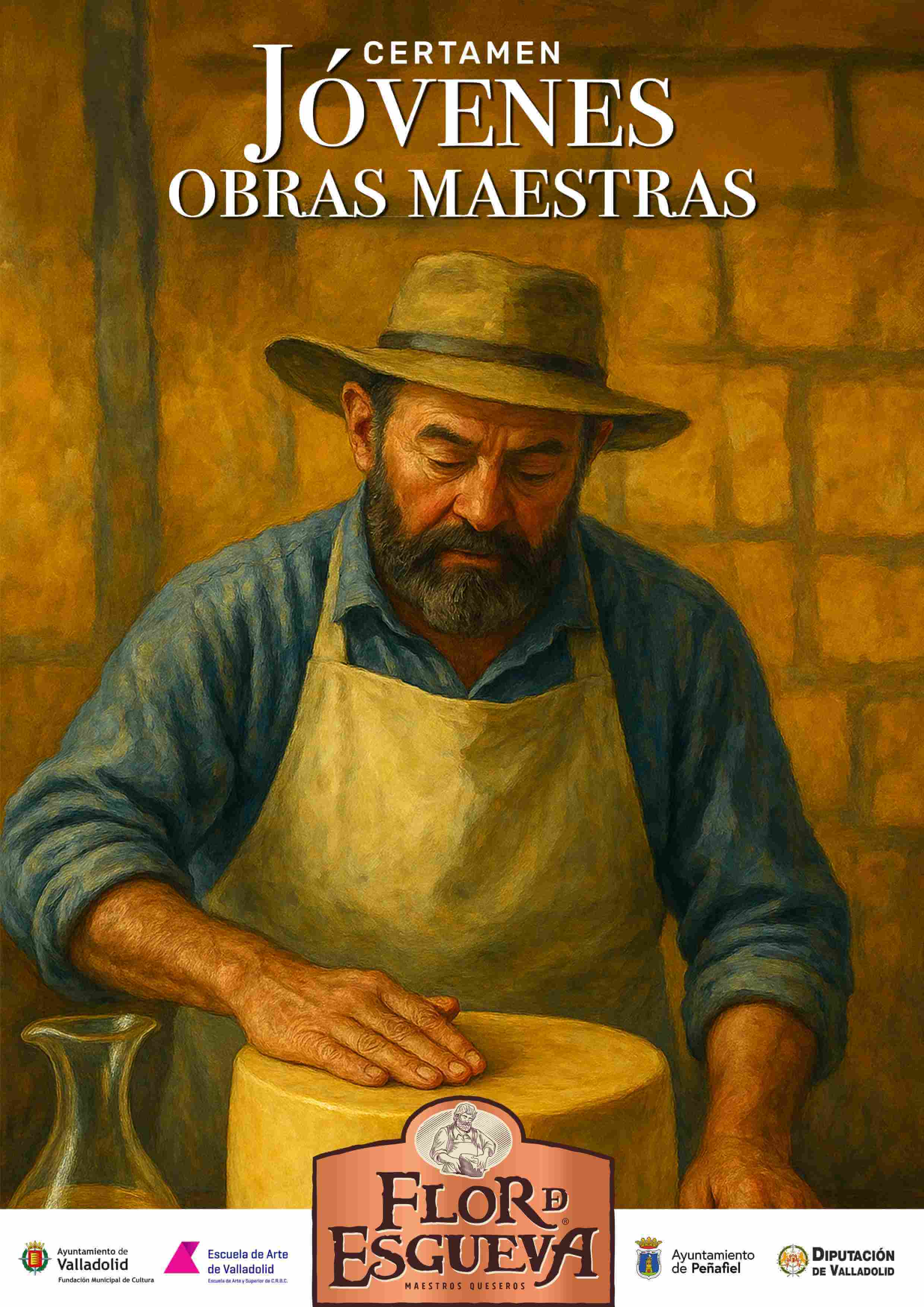 Flor de Esgueva presenta “Jóvenes Obras Maestras”, 
un certamen para impulsar el talento artístico joven 
de Castilla y León
