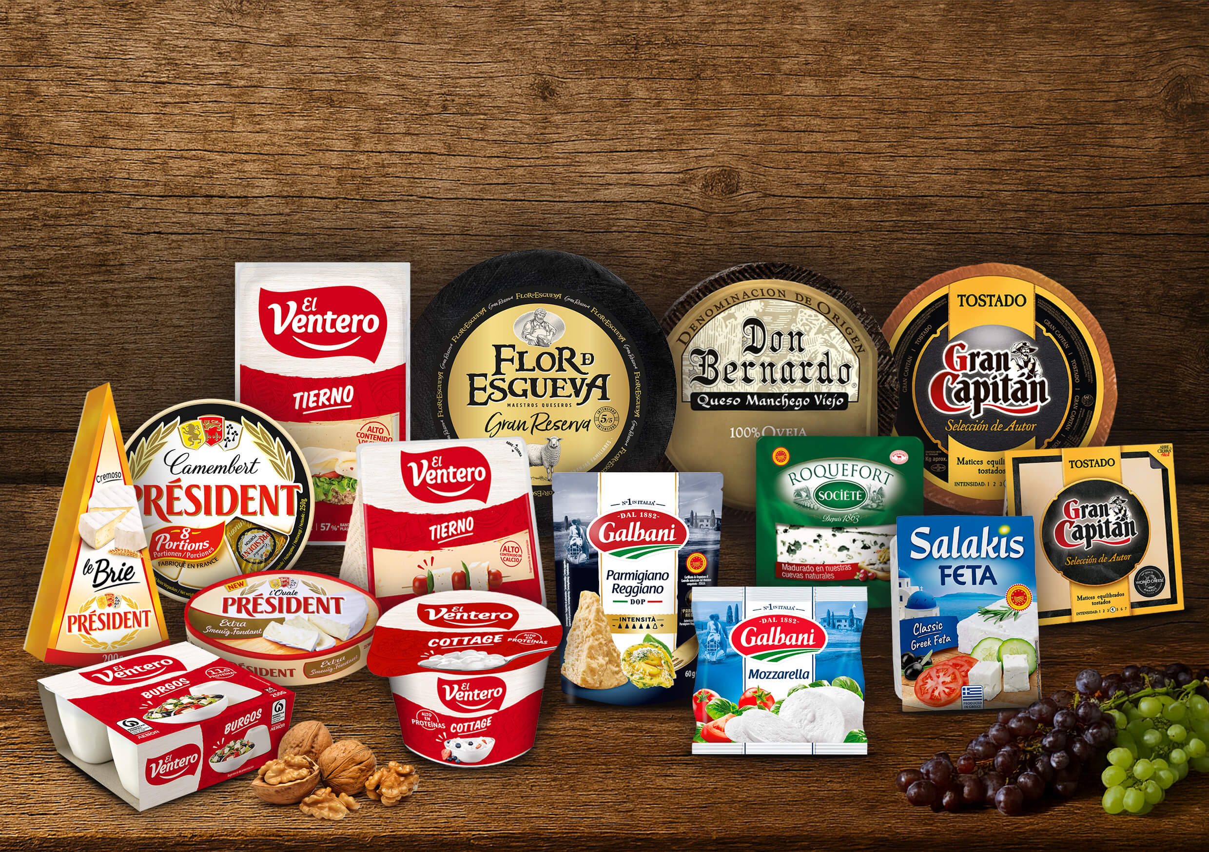 Lactalis se afianza como líder en queso al alcanzar una presencia en el 45% de los hogares españoles