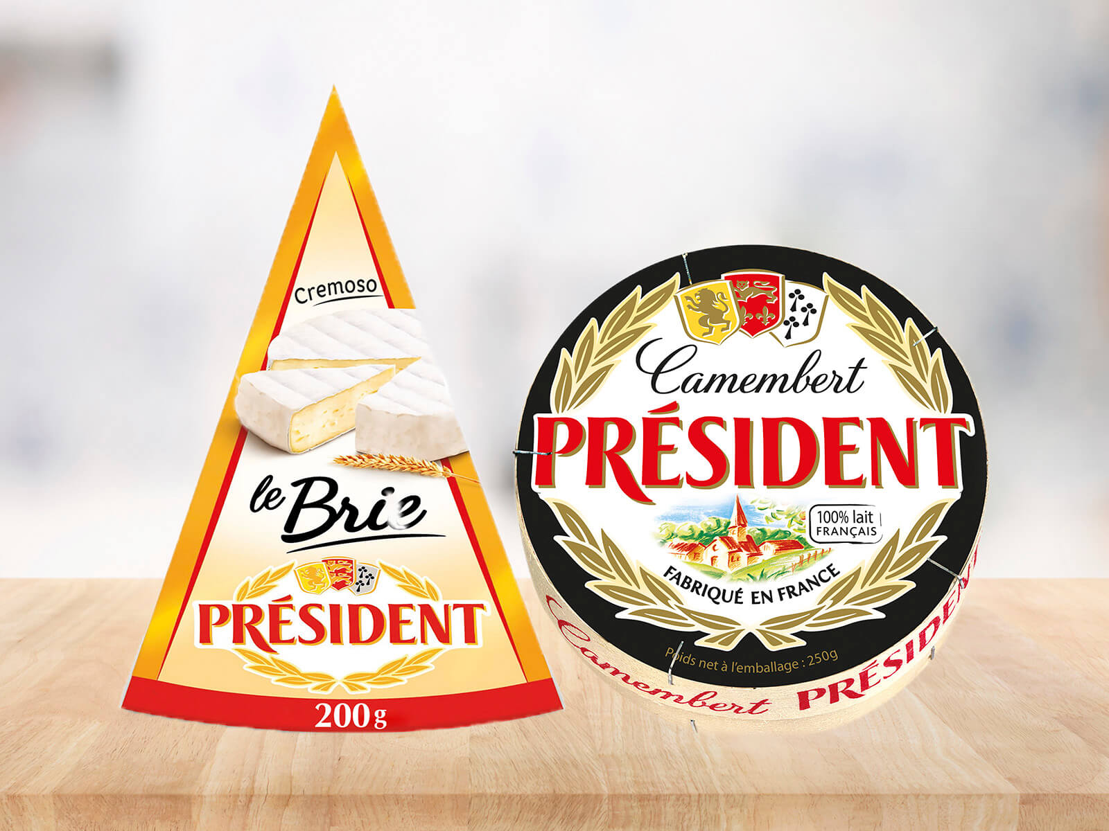 Président, pionero del queso francés en España y líder indiscutible en pastas blandas