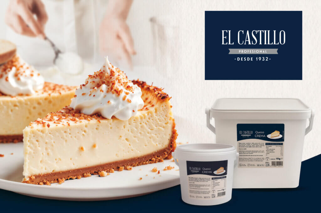 El Castillo lanza su Queso Crema Profesional para reforzar su presencia en el canal HORECA