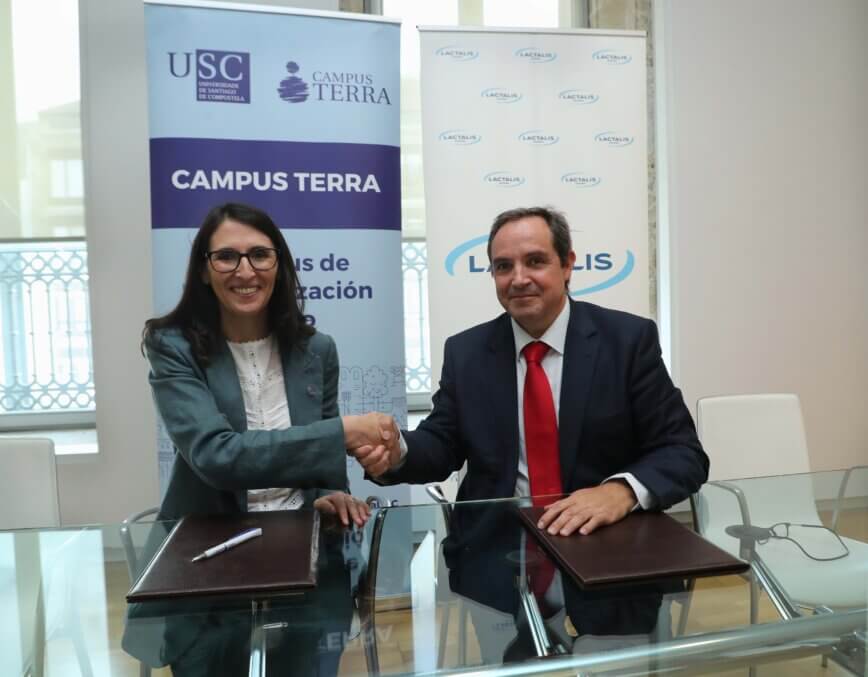 USC y Lactalis España impulsan una Cátedra para acelerar la innovación y la transformación del sector ganadero gallego